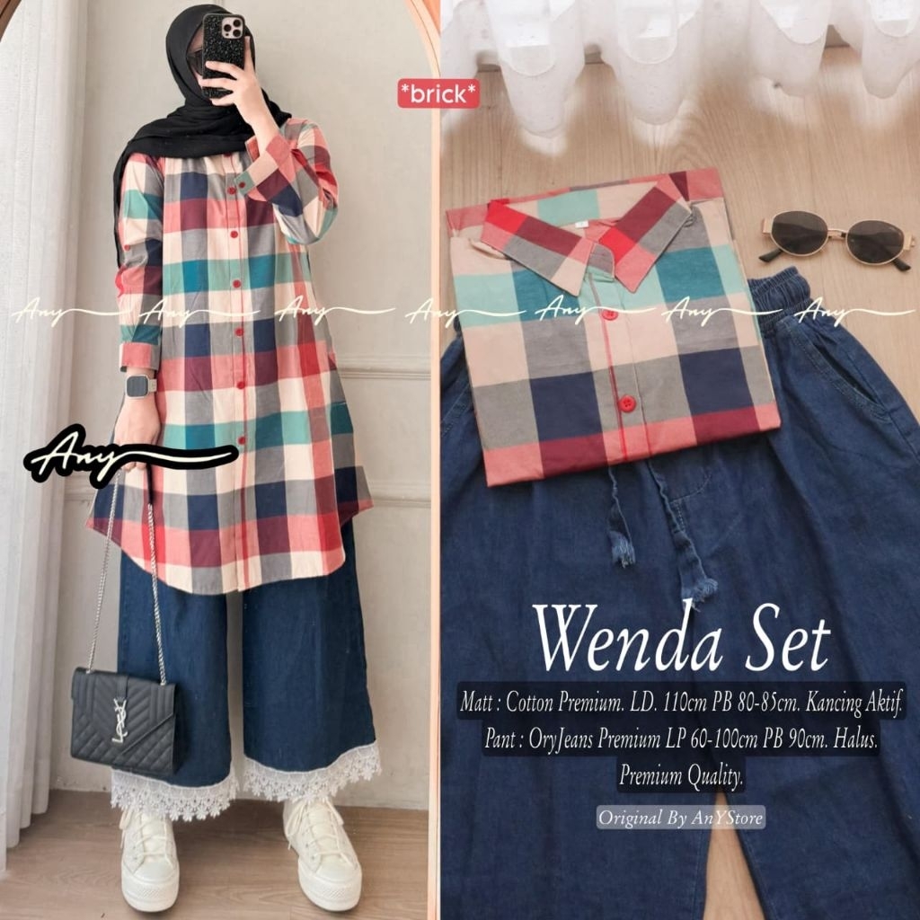 Wenda set daily Original By Any | zivara set daily ori Claudya | Zivara set daily ori Kayla | crincl