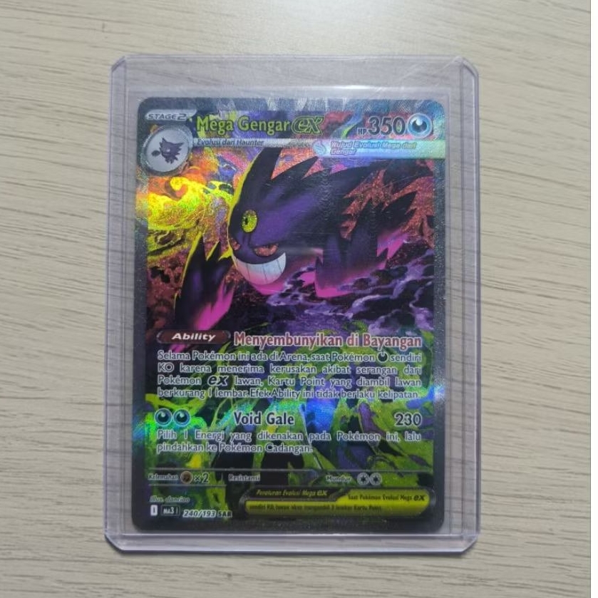 Mega Gengar ex SAR - Mega Impian ex- Pokemon TCG Indonesia