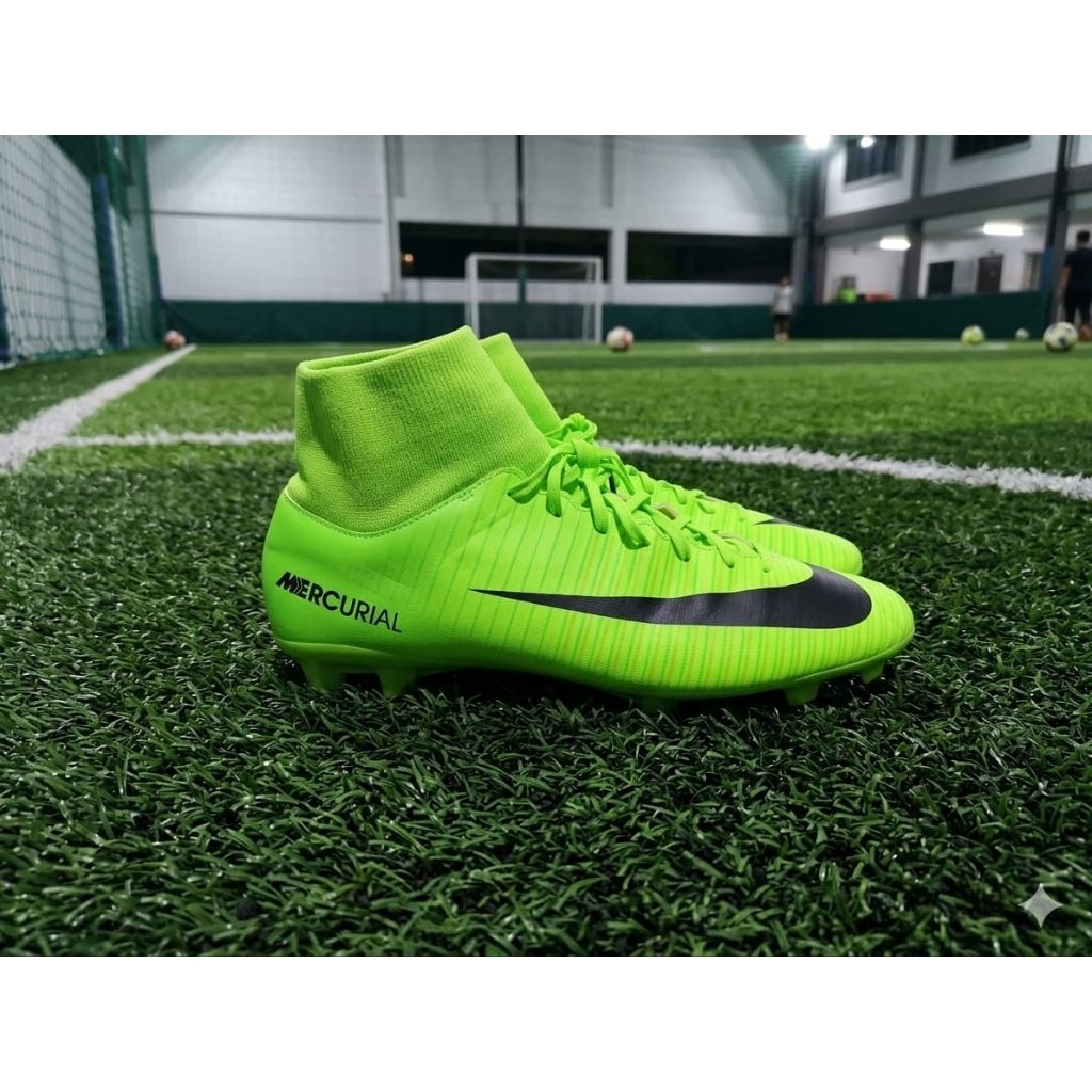 Sepatu Bola Second Nike Mercurial Victory 6 Dynamic Fit AG Pro Size 44.5 Insole 285 Minus Tapak Tipi