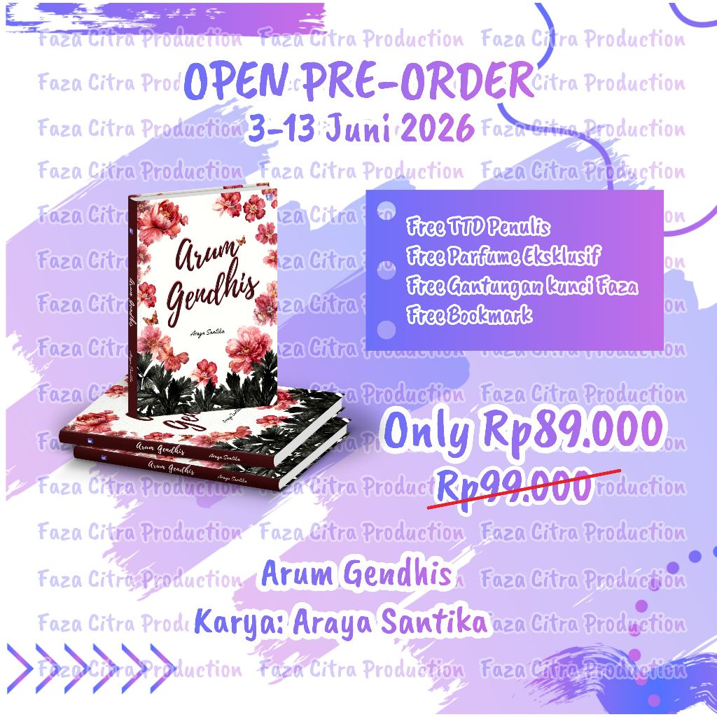 Buku Arum Gendhis_Faza Citra Production