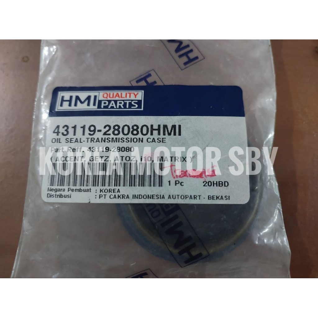 Seal Kokel Kohel Transmisi Matic Kiri Hyundai Getz Accent Matrix Kia Picanto Cosmo All New Picanto
