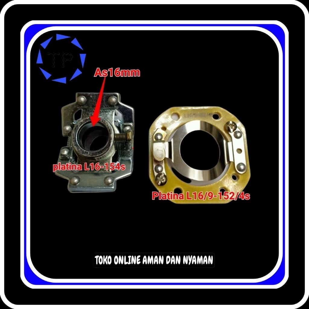 1 Set Otomatis Dinamo Platina L14-16-19 + Centrifugal Swich as 16mm, Platina Electro Motor, Platina 