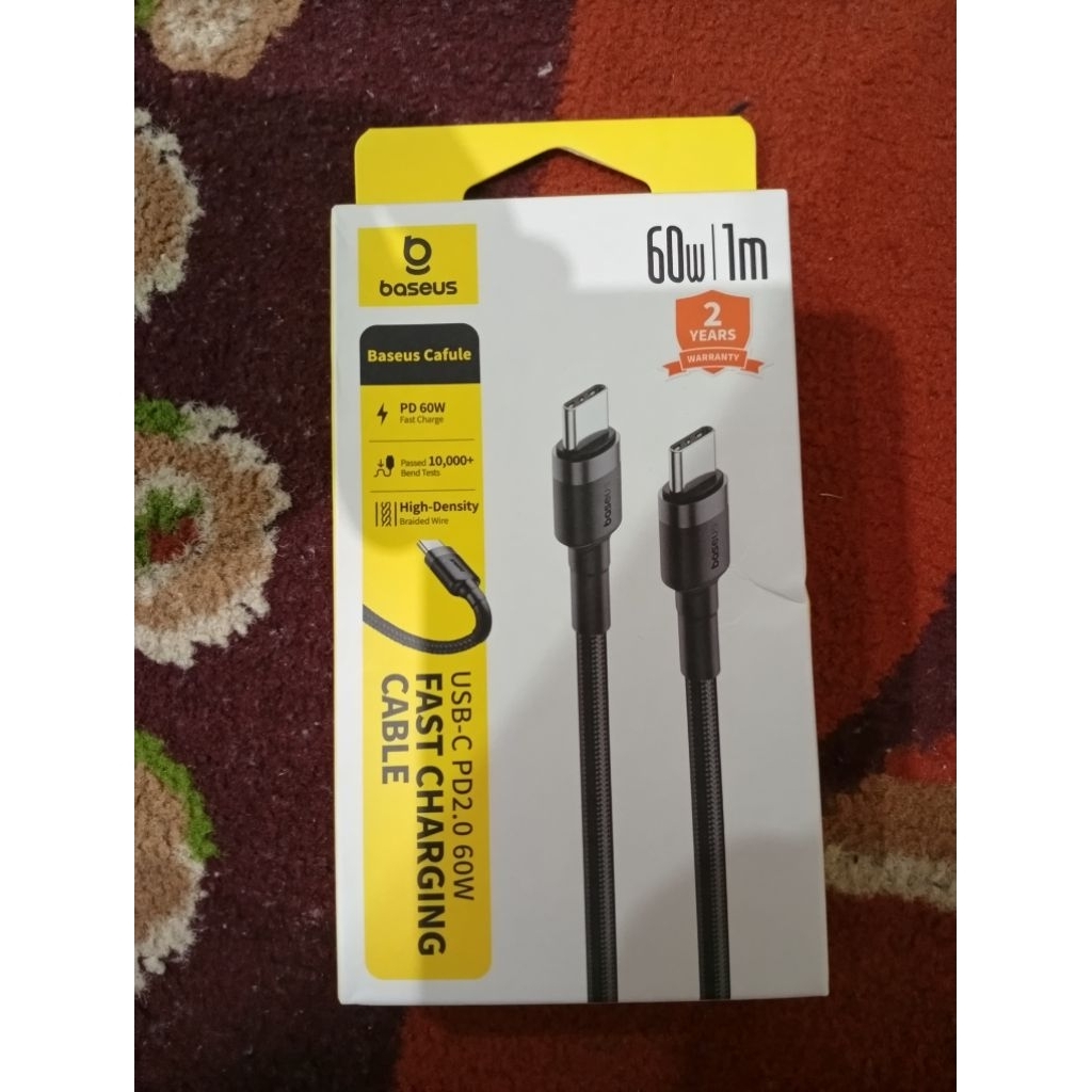 Kabel Charger PD Type C to C Baseus