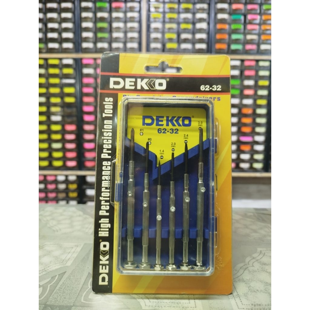 obeng set dekko obeng set jam obeng kecil