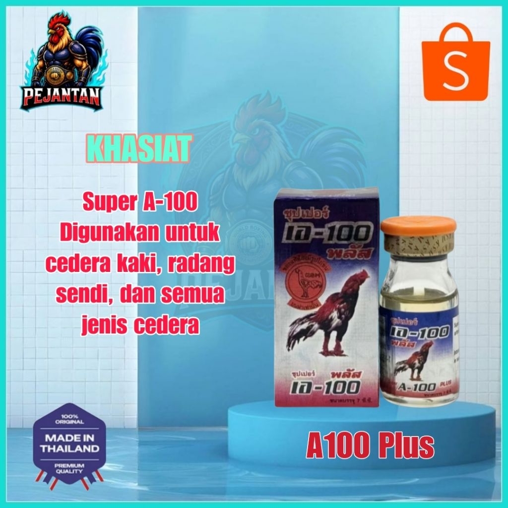 super A100 plus obat ayam setelah tarung