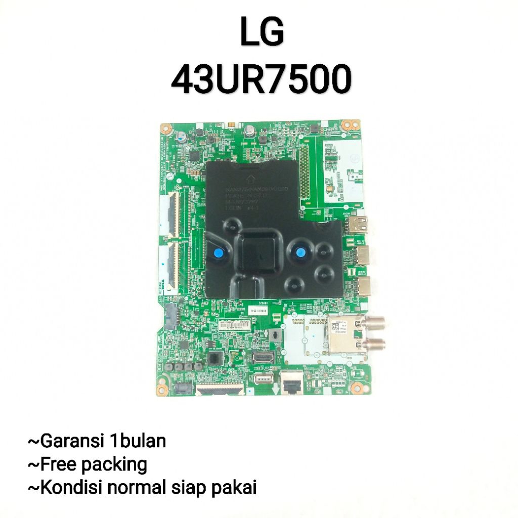MAINBOARD TV LG 43UR7500 Original 43" mesin tv digital android