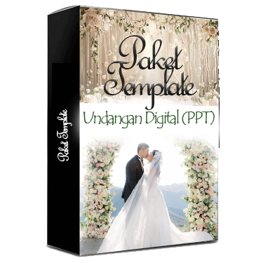 Template Undangan Pernikahan Digital (PPT)