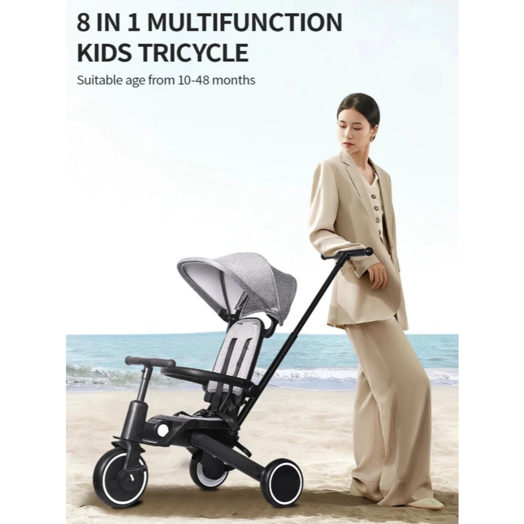 Right Start Voyager 7in1 & Voyager X 8in1 Stroller Sepeda Dorong Anak Bayi Roda 3 Tiga Lipat