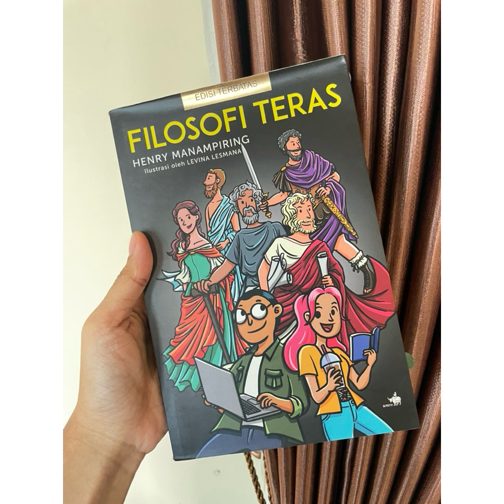 (pre loved) novel filosofi teras - laut bercerita ori by Gramedia