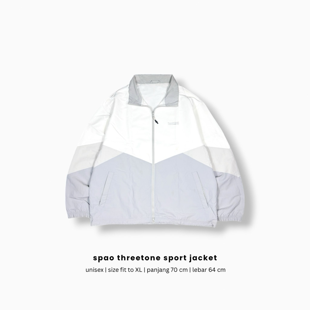spao threetone windbreaker jacket