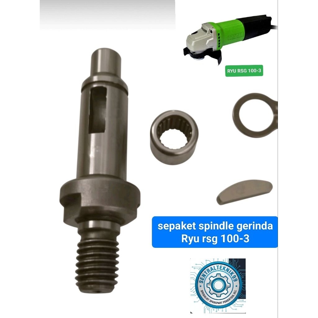 as spindle kepala gerinda Ryu rsg 100-3 sepaket