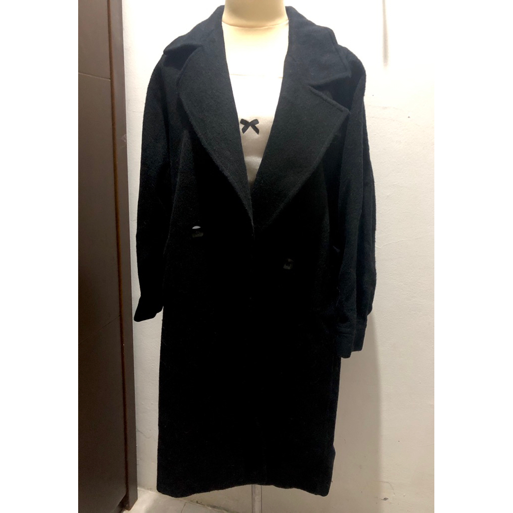 Coat winter wool baby alpaca
