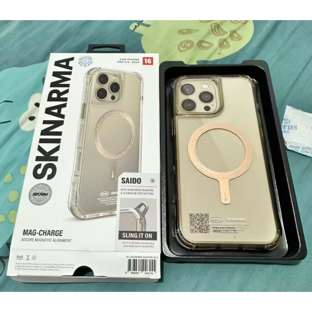 Skinarma saido case iphone 16 pro max second preloved