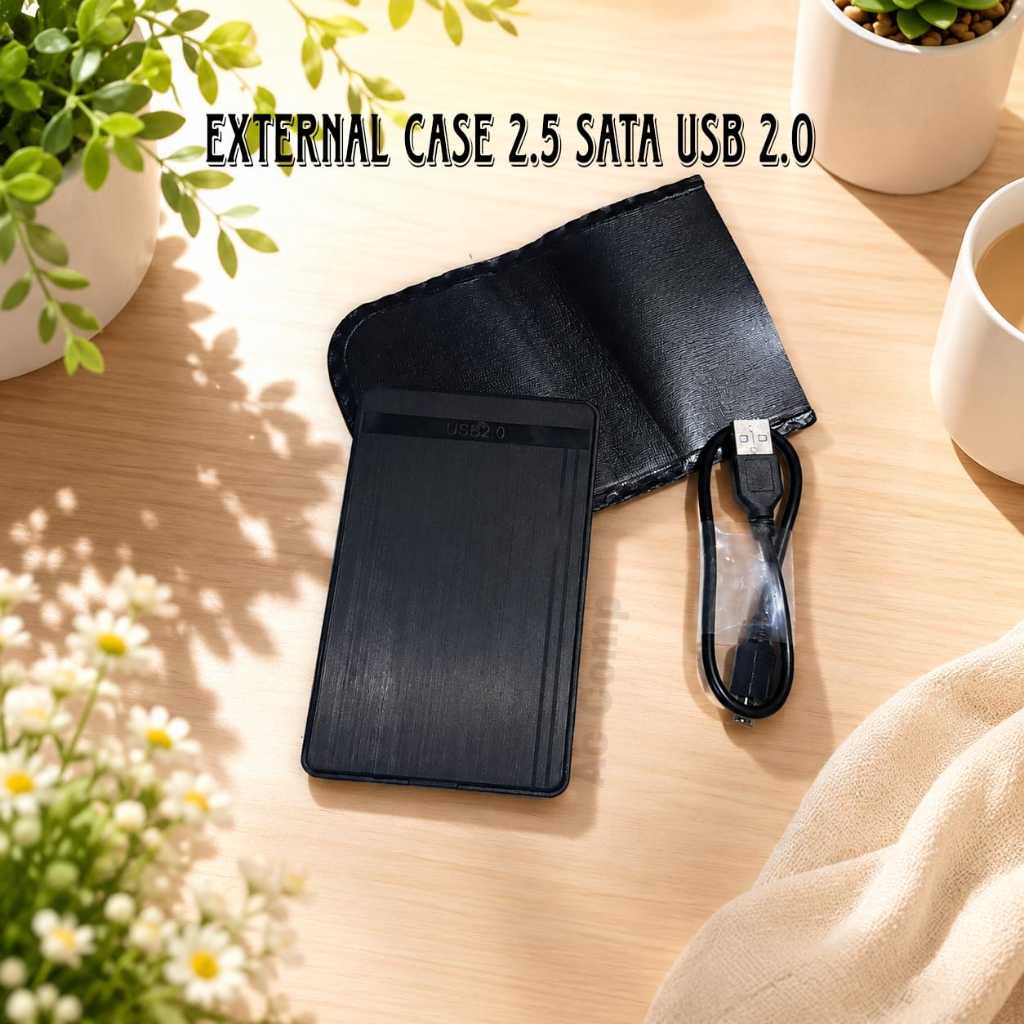 External Case HDD 2.5' Sata USB 2.0 - Casing Harddisk 2.5 Sata