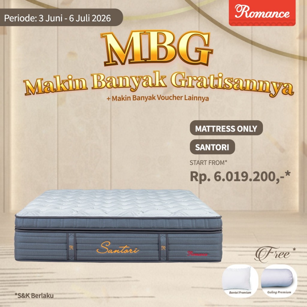 Romance - Kasur Santori  Matrass Only