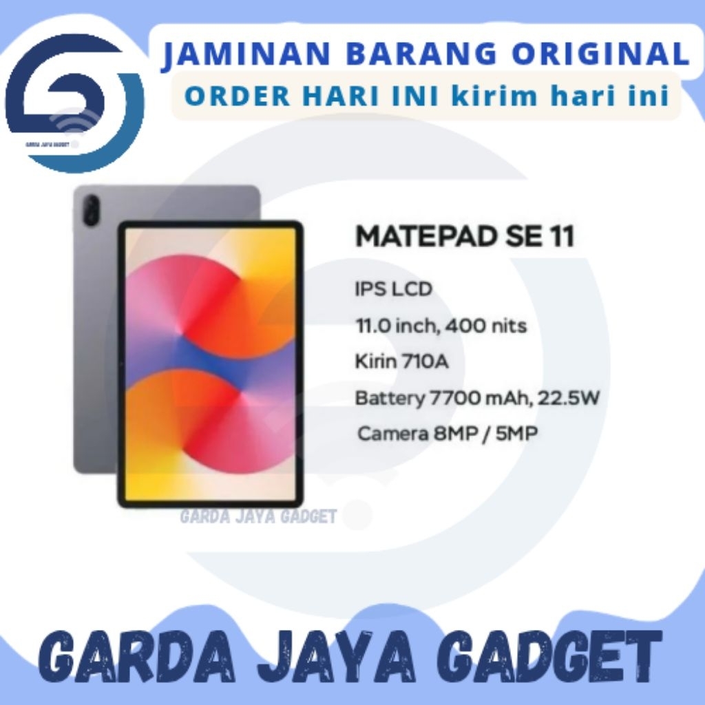 HUAWEI MATEPAD SE 11 INCH RAM 4 128 GB - SECOND LIKE NEW