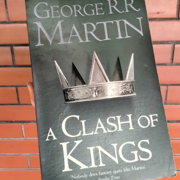 George R.R. Martin A Clash of Kings Game of Thrones Buku Novel Fantasy Fiction Bahasa Inggris Prelov