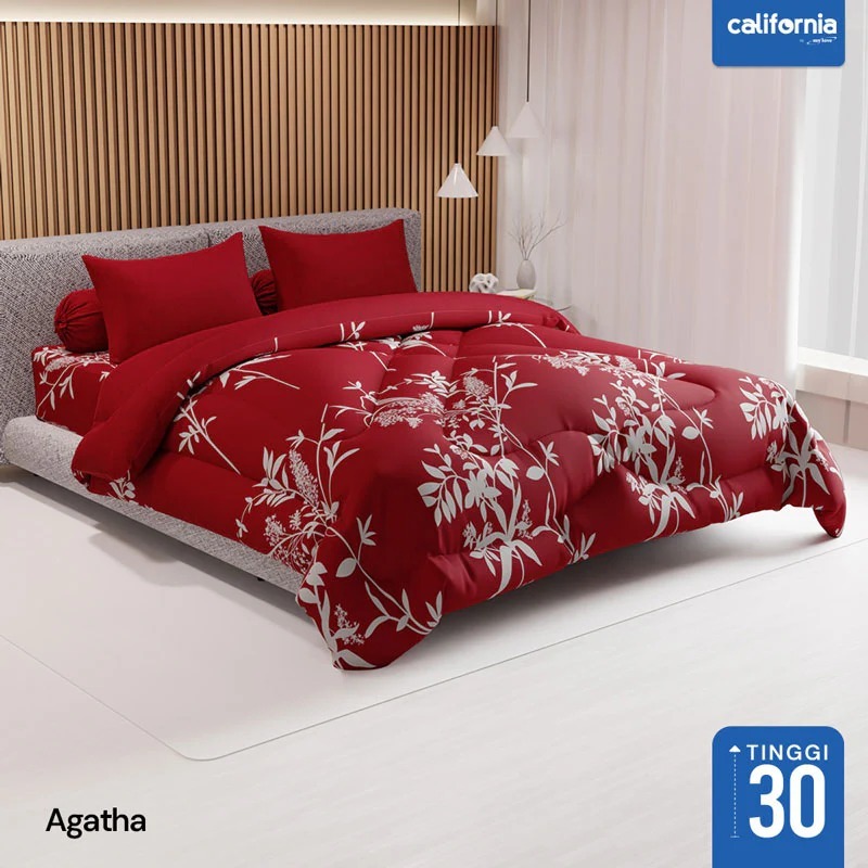 BEDCOVER CALIFORNIA 180x200 TINGGI 30 / BEDCOVER CALIFORNIA KING