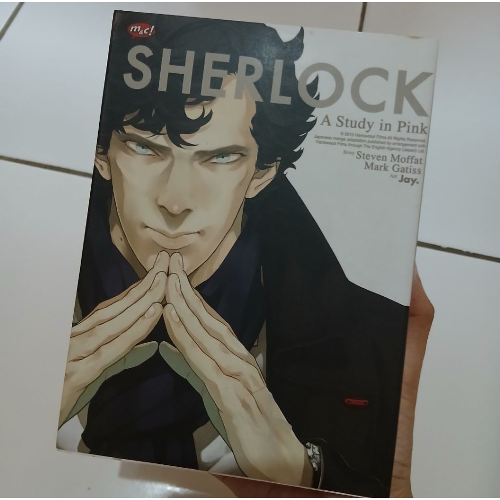 [Kolpri] Original Buku Komik Sherlock BBC A Study in Pink Bekas Jay Steven Moffat