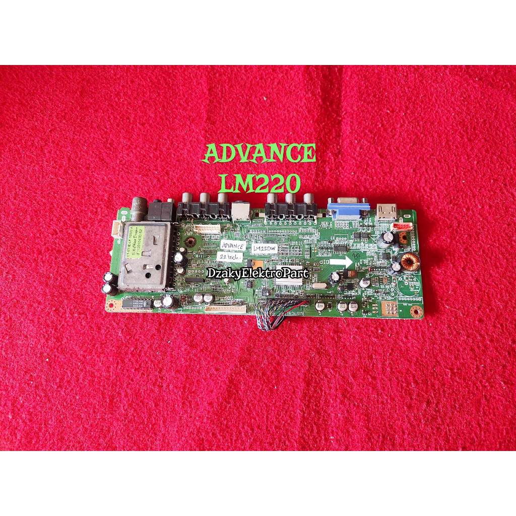 Advance LM220 mb mainboard mesin tv monitor LM220EW4
