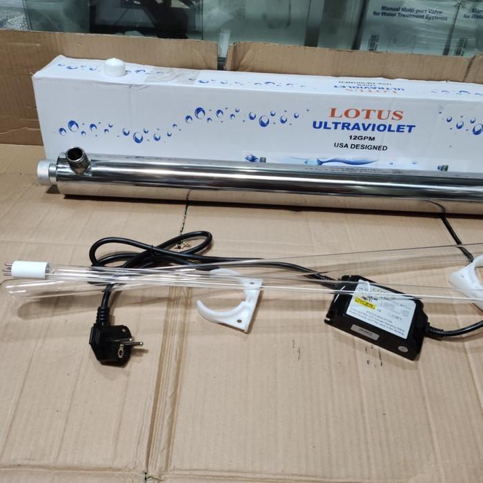 UV 12 Gpm Lotus Ultraviolet 1 set Lampu Ballast
