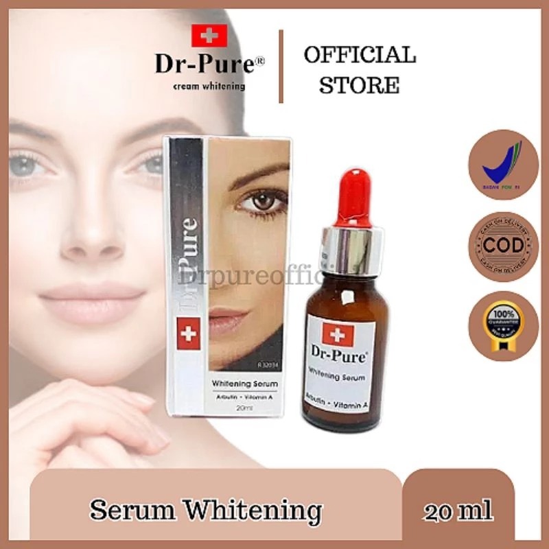 DR PURE SERUM WHITENING DR PURE BPOM TERBARU