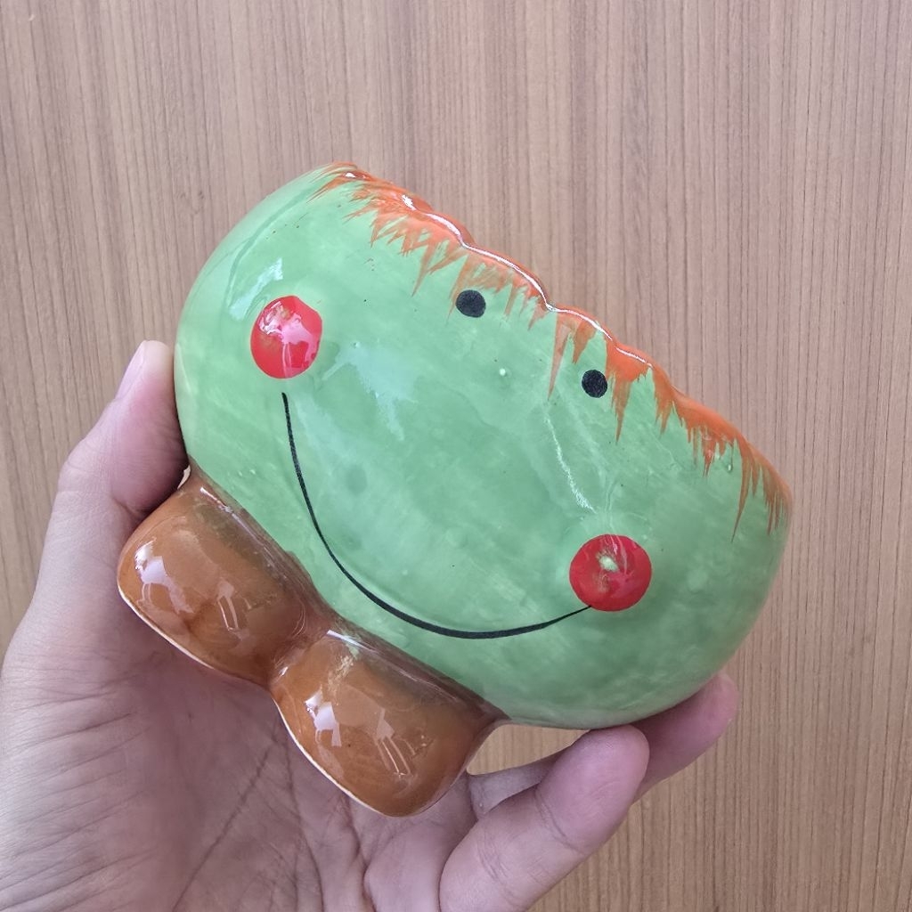 Pot Keramik Mini Pot Lucu