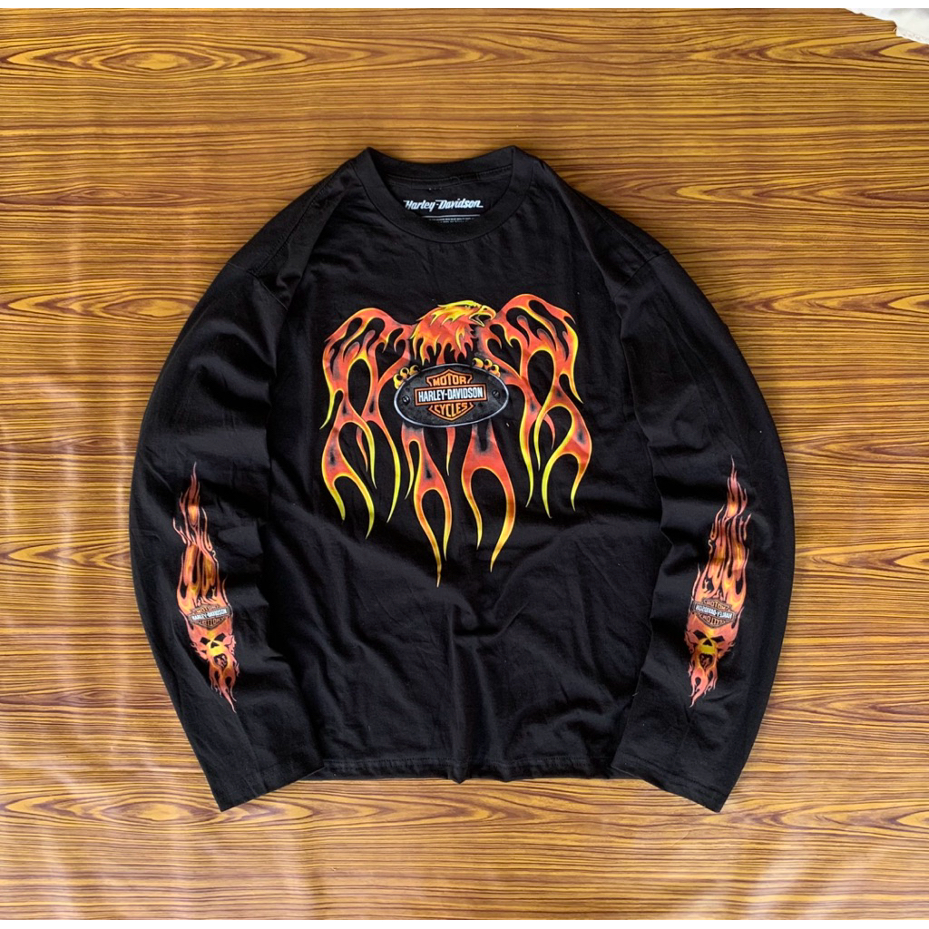 Harley Davidson longsleeve Flame