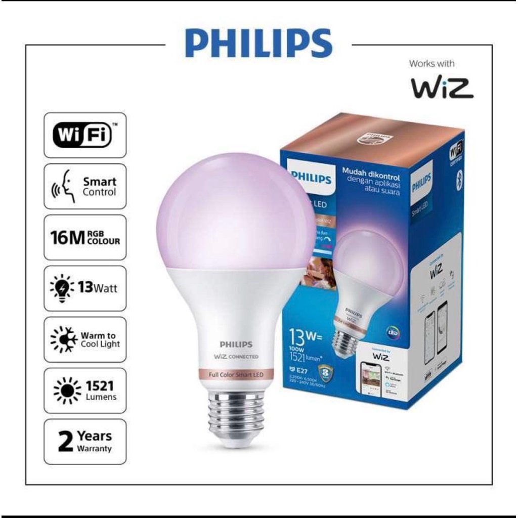 lampu led wifi philips RGB