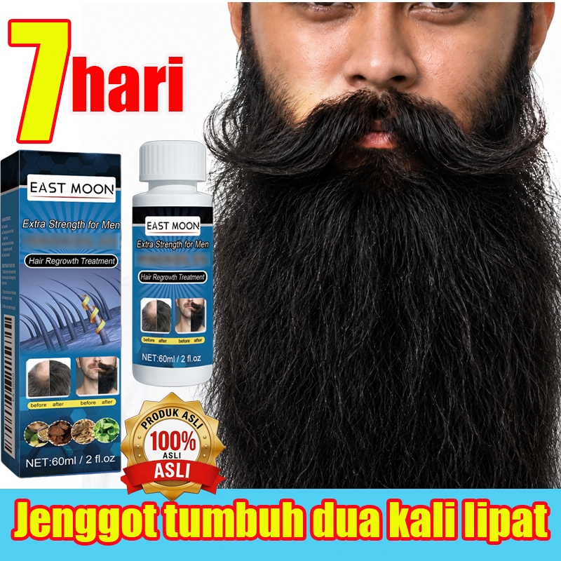 Penumbuh Brewok Beard Serum Penumbuh Rambut Alami Penumbuh Brewok Jambang Kumis Jenggot Cepat Ampuhm