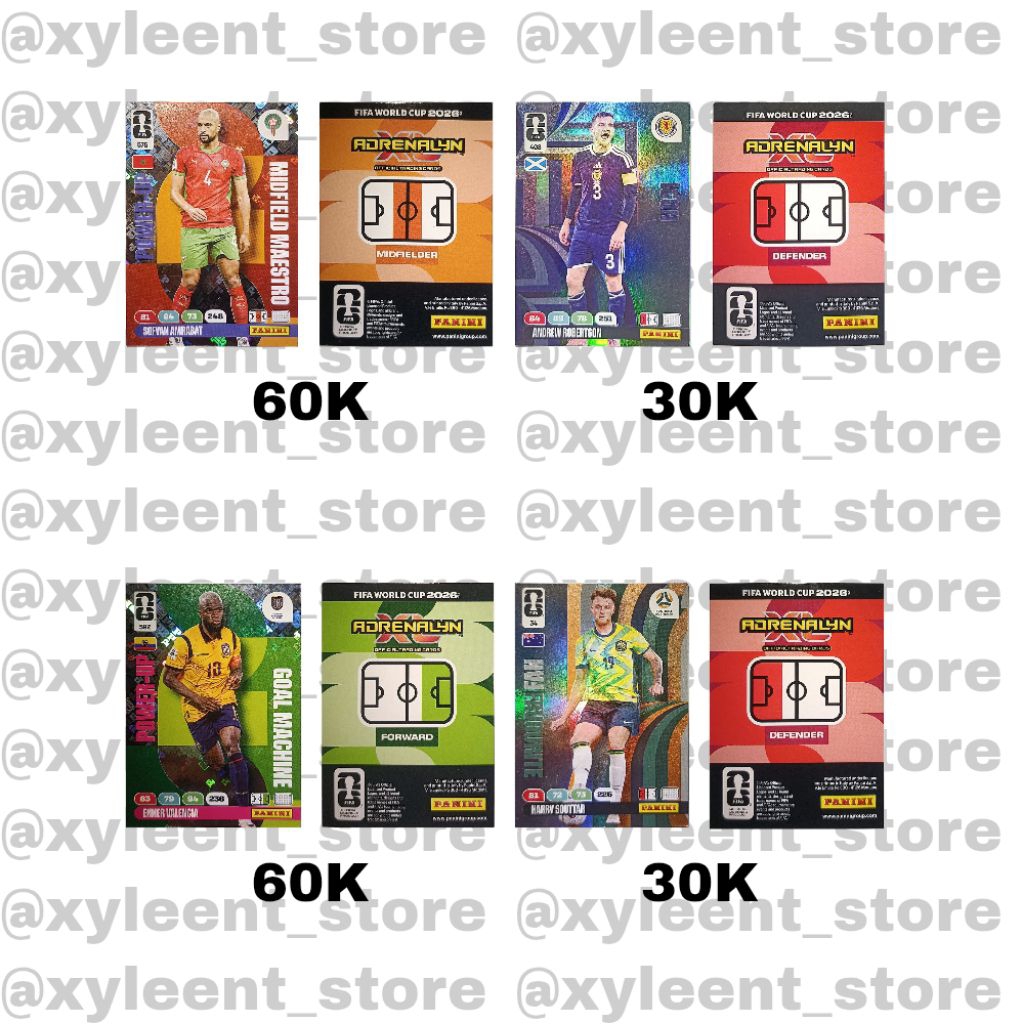 PANINI FIFA WORLD CUP 2026 (OPENED)