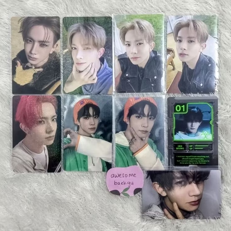 [CLEARANCE SALE] Photocard official Heeseung Evan Dicon Sunghoon jake jungwon ni-ki the sin vanish p
