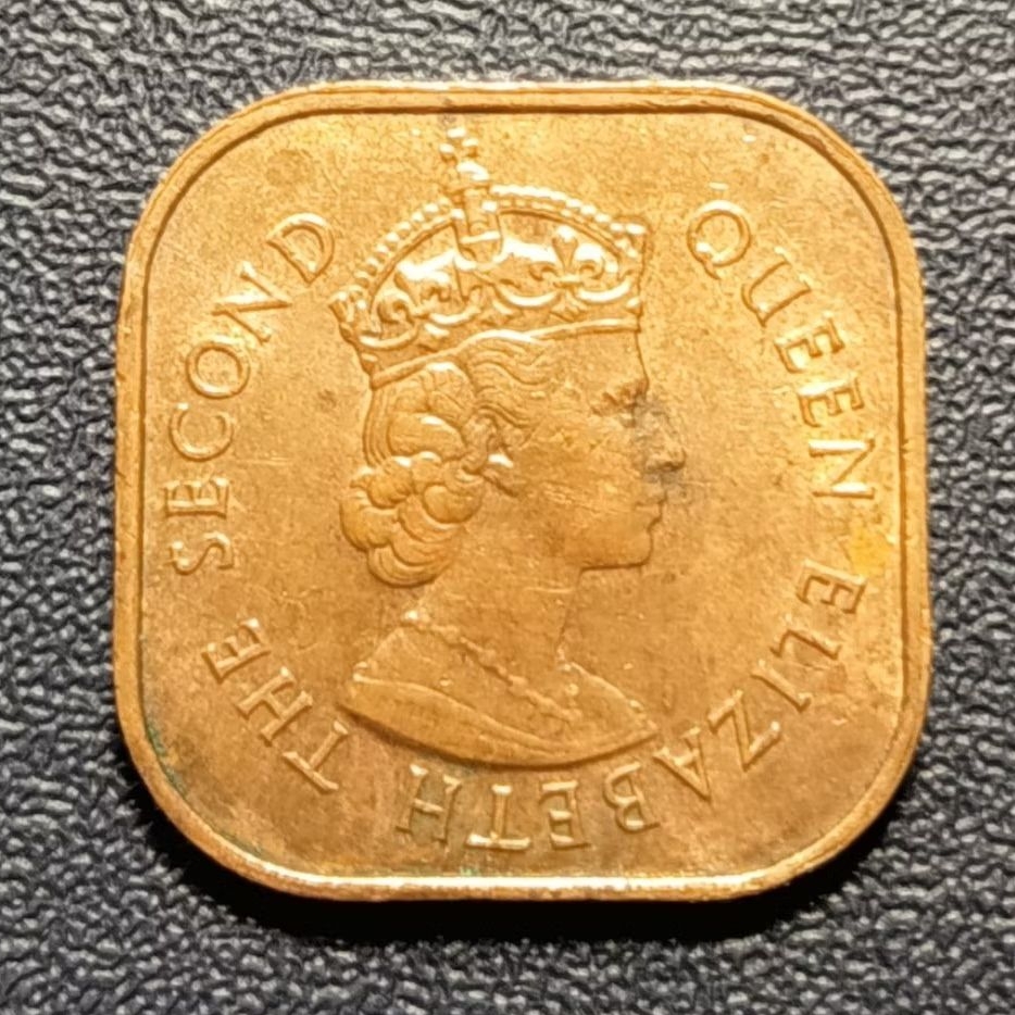 Koleksi Koin Malaya British and Borneo Quen Elizabeth Tahun 1956
