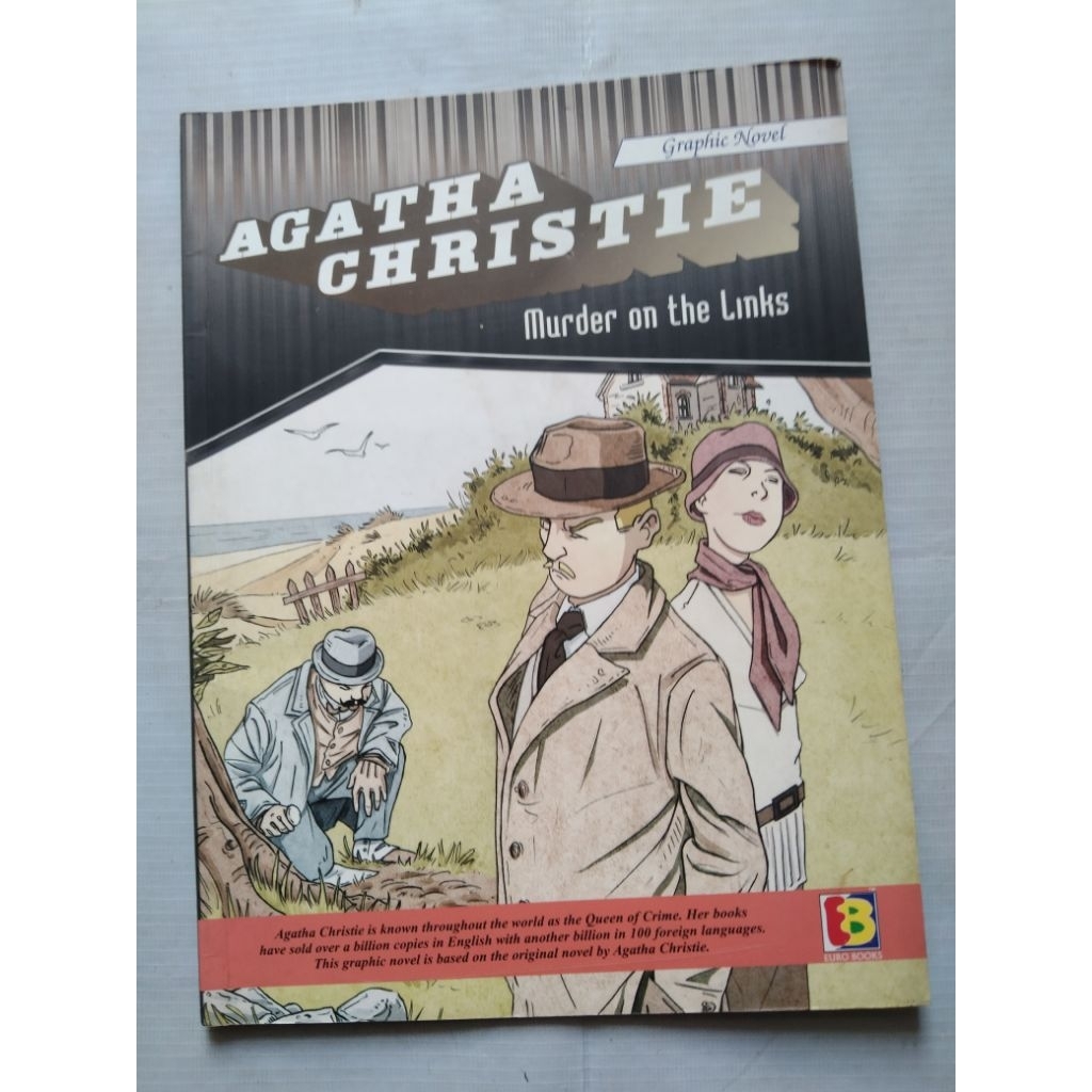 Buku Komik Impor GRAPHIC NOVEL MURDER ON THE LINK by Agatha Cristie