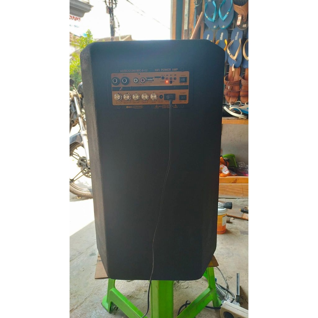 salon/spiker aktif 12in, bisa karaokean