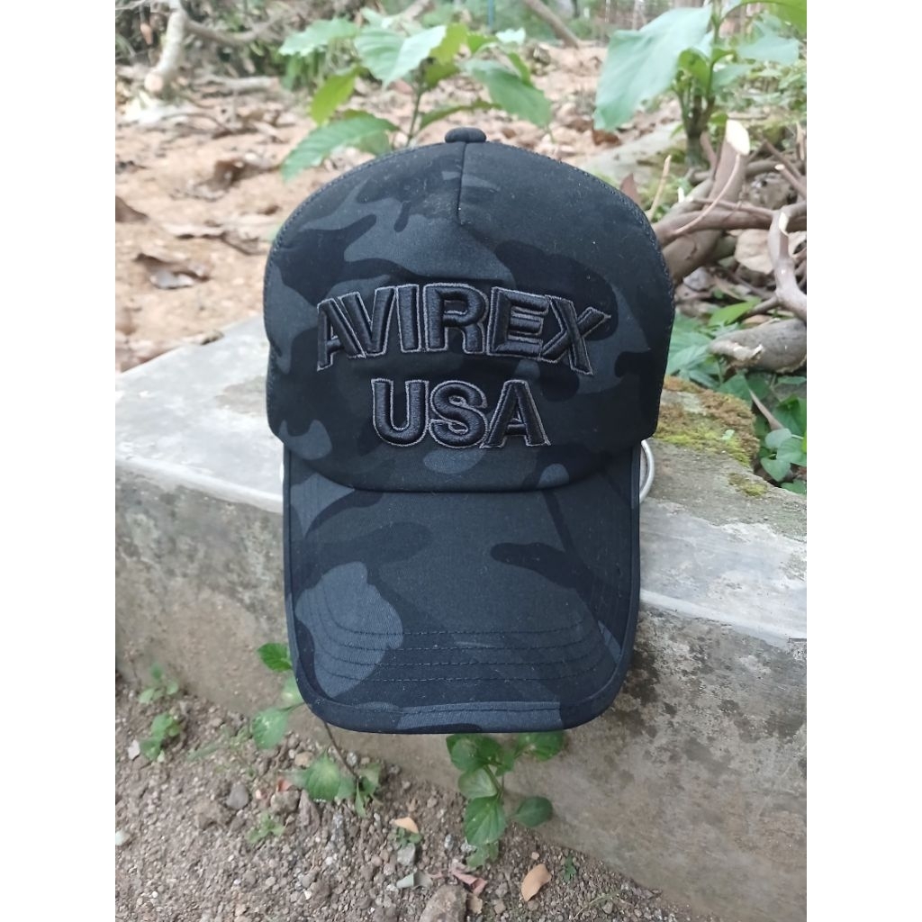Avirekkk Camo snapback Trucker Hat