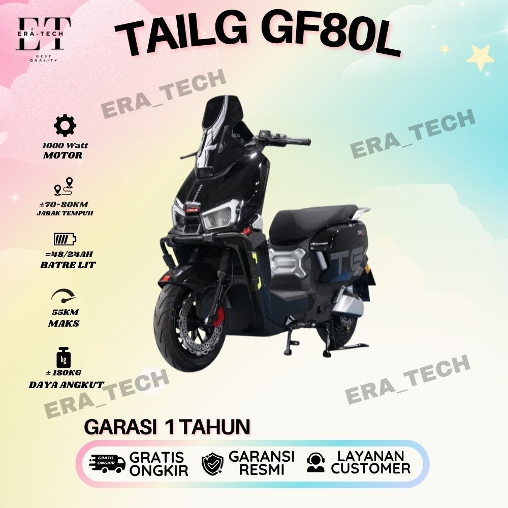 TAILG GF80L SEPEDA LISTRIK GARANSI 1 TAHUN