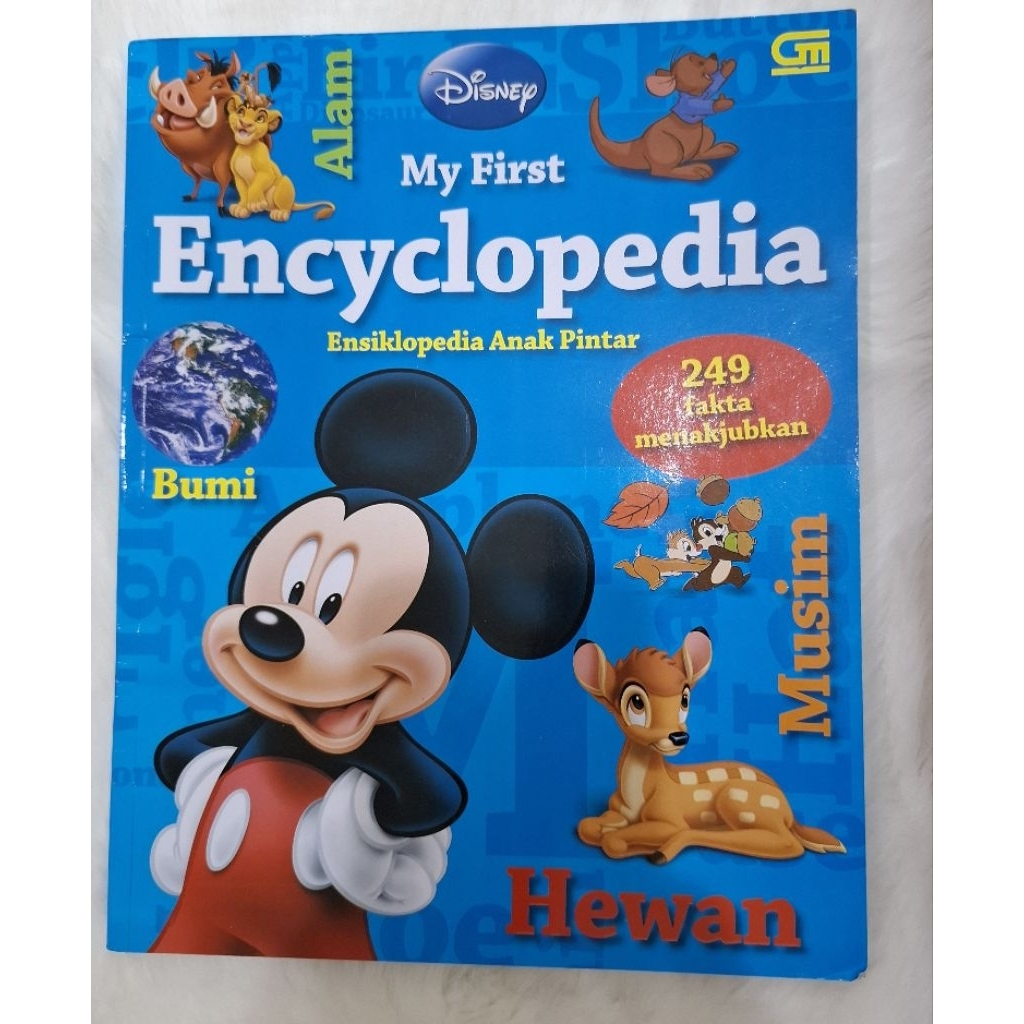 buku anak Disney My First Encyclopedia. Ensiklopedia Anak Pintar