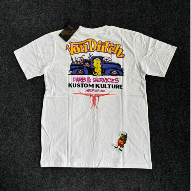 KAOS PRIA - WHITE Vondutch