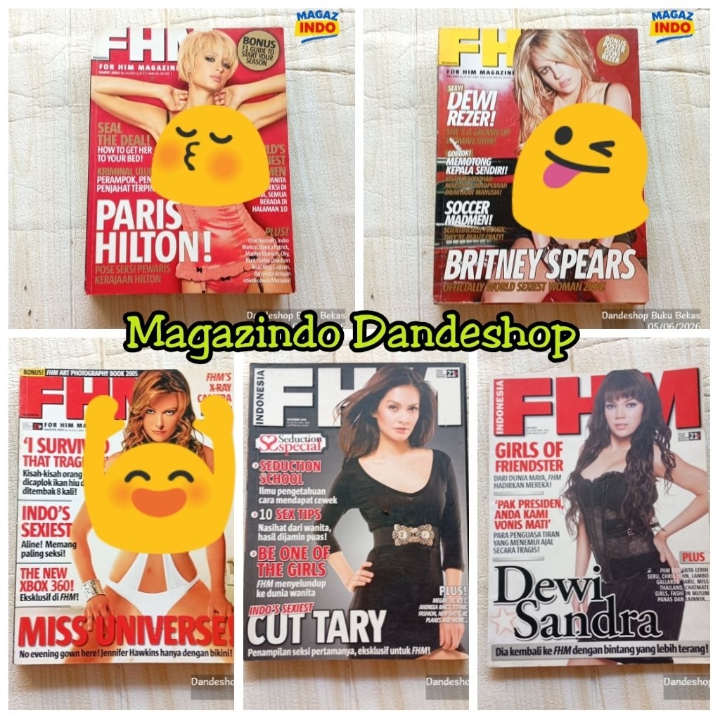 Majalah FHM Indonesia - Bekas Preloved