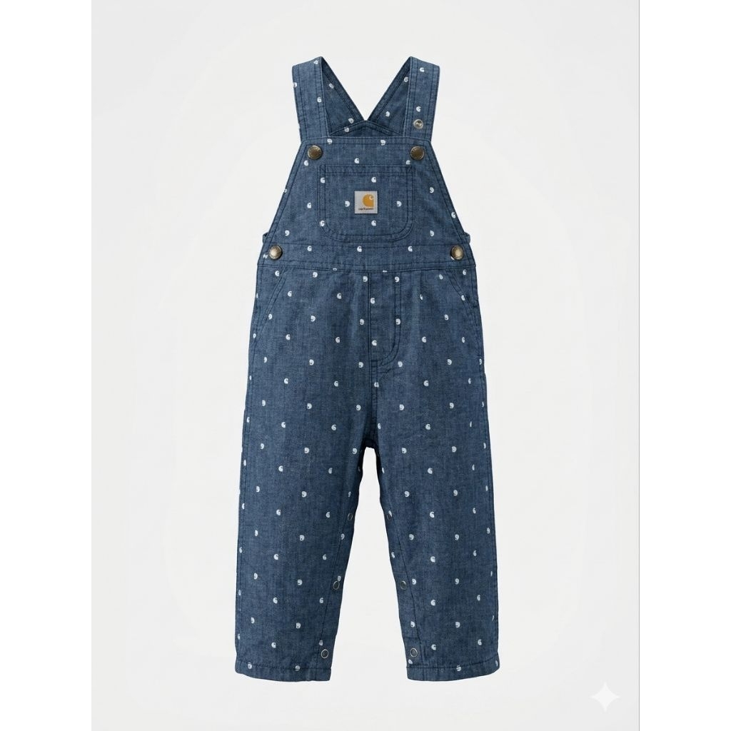 Overall Carhartt Jeans Anak Unisex Baby Size 3 Month - 2 Tahun Original
