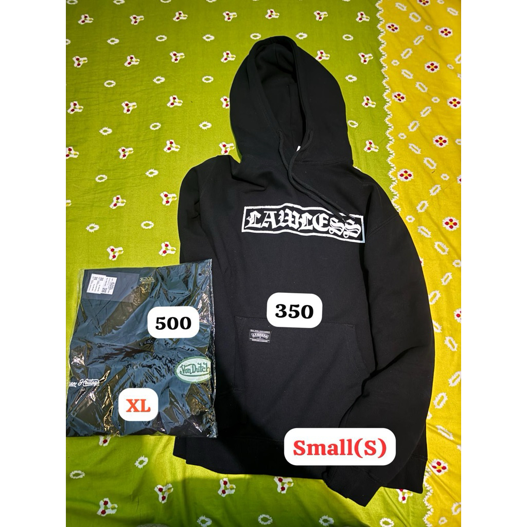 Workshirt Vondutch dan Hoodie Lawless Jakarta