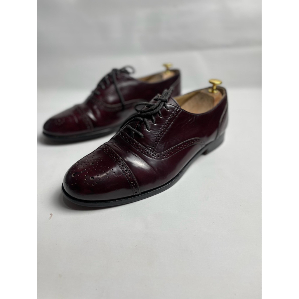 bass shoes clayton brogues wingtip