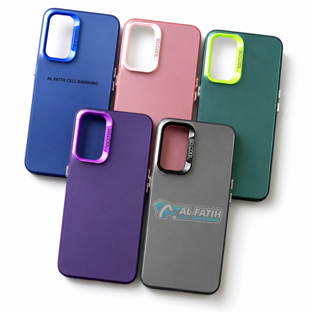 Softcase Case IMD Macaron Matte Oppo Reno 5
