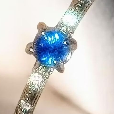 Cincin Batu Safir Royal Blue Burma