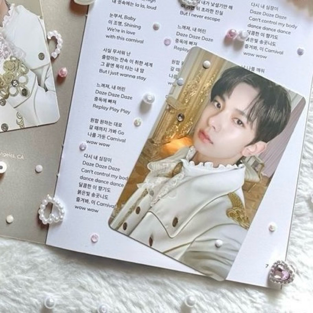 PC HEESEUNG ENHYPEN OFFICIAL ALBUM BORDER DAY ONE UP VER VERSION CARNIVAL PHOTOCARD SUNGHOON SUNOO J
