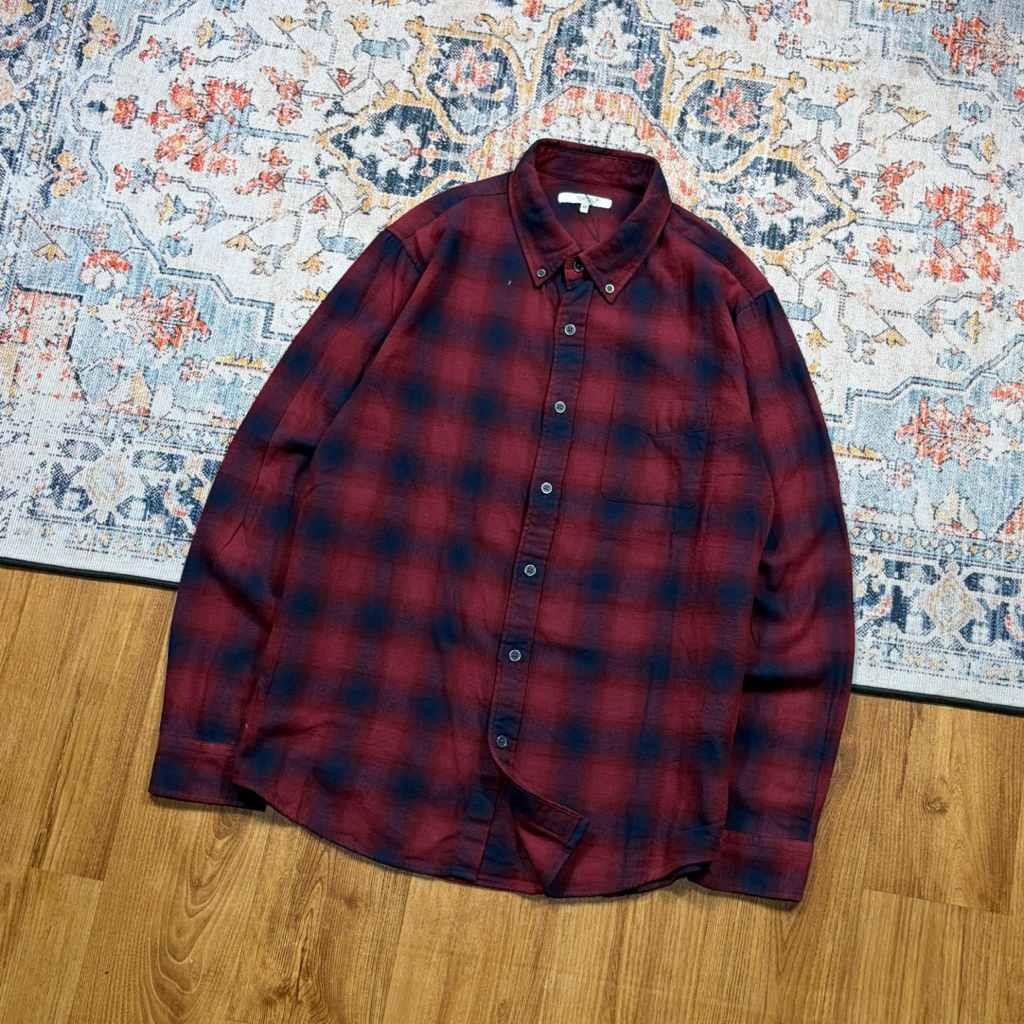 KEMEJA FLANNEL TOPTEN VETERANO SECOND