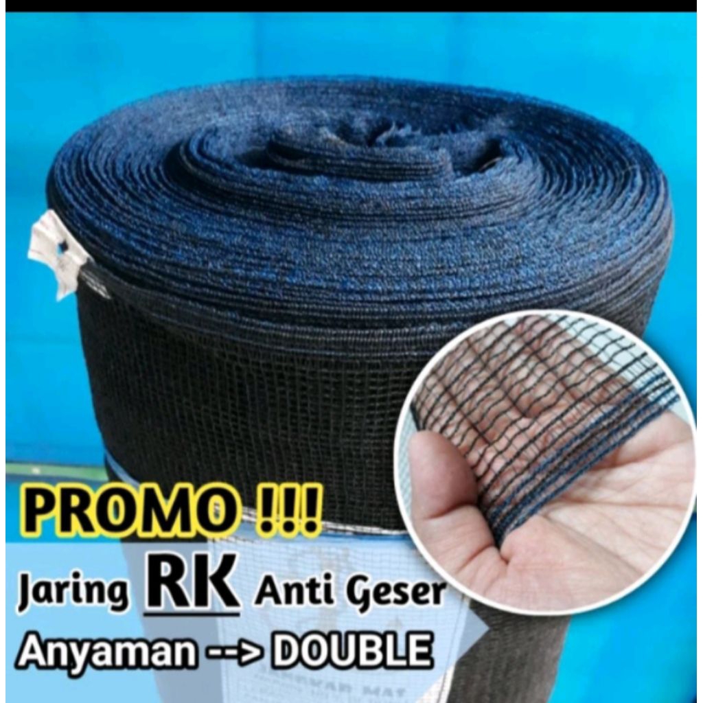 WARING RK LIST BIRU PANJANG 100M X l 120 cm grosir