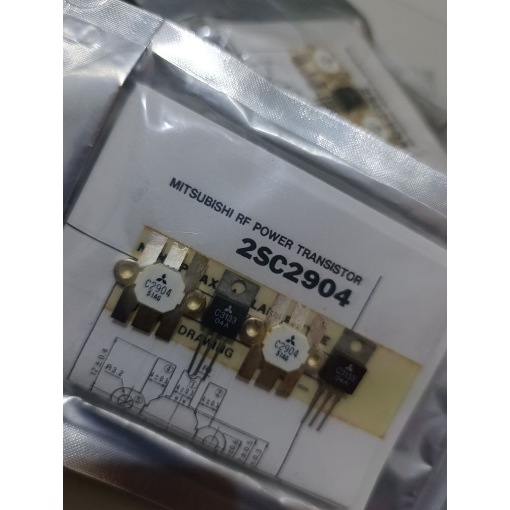Transistor 2SC2904 Transistor C3133 satu set 4 pcs