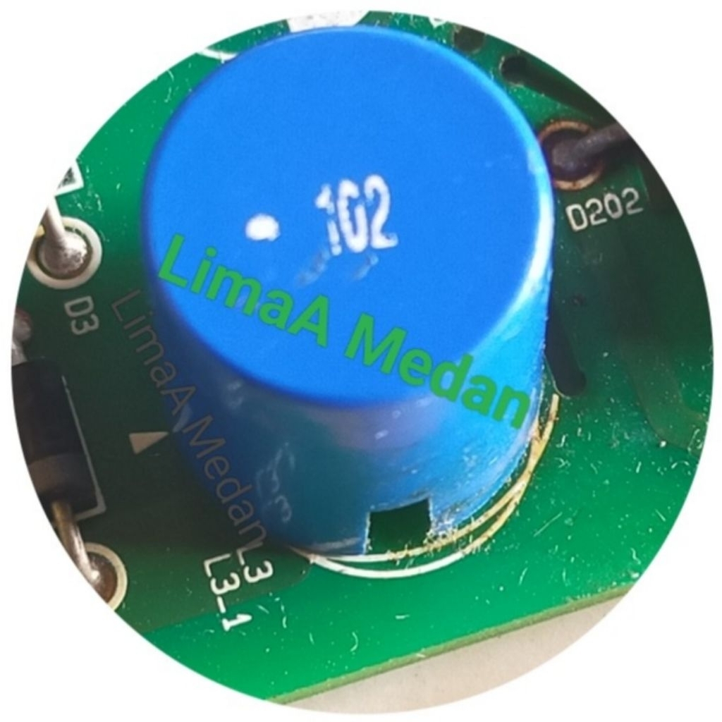 102  Modul pcb freezer lg inverter 6 rak  Part bekas cabutan modul pcb lg inverter  Induktor 102  Li